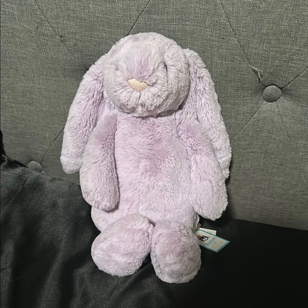 Jellycat Bashful Lilac Bunny Plush